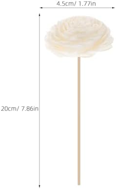 PRETYZOOM 3pcs Reed Diffuser Sticks for Home Office Decor