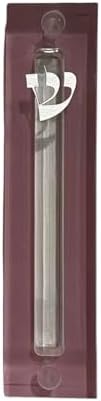 Ready Covers Lucite Mezuzah Case Clear Modern Gift