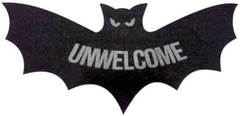 Batman Themed Bat Shape Coir Welcome Mat