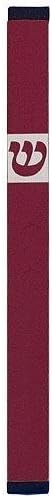 Agayof Red Mezuzah with Edge Design