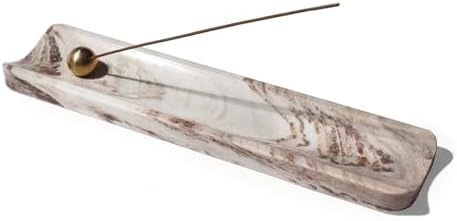 Koville Italian Marble Incense Holder for Sticks