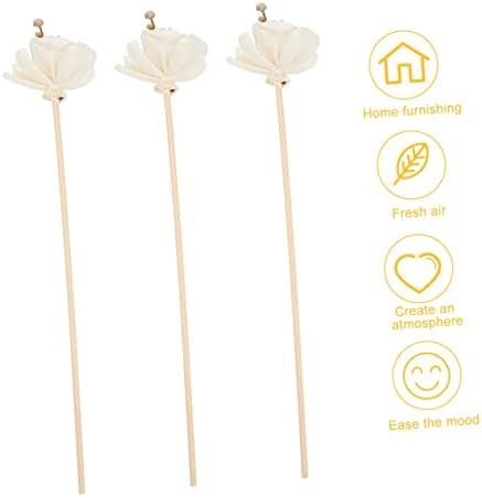 Zerodeko 5pcs Natural Rattan Diffuser Sticks for Home Fragrance
