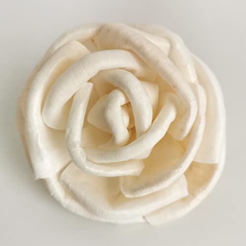 2 French Rose Sola Flower Cotton Wick Diffuser for Home Fragrance