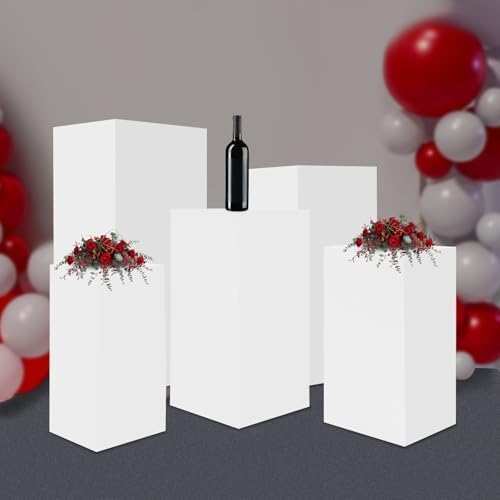 5PCS Metal Pedestal Stands for Party Decorations