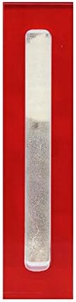 Lavish Lucites Lucite Mezuzah Case Red 12cm Scrolls
