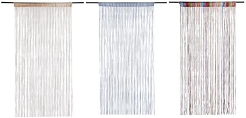 Bead String Curtain with Tassels for Doors and Windows