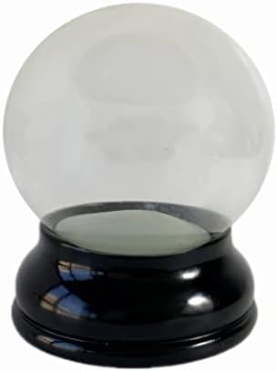 Clear DIY Snow Globe Kit with Resin Base - 39 Inch Diameter