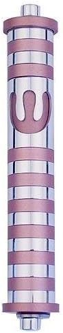 Baltinester Agayof Stripes Pink Mezuzah 25x15cm