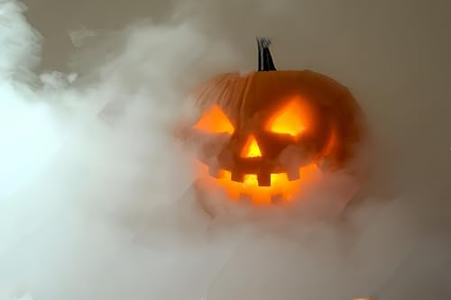 Halloween Party Mist Maker with 6 LED Lights