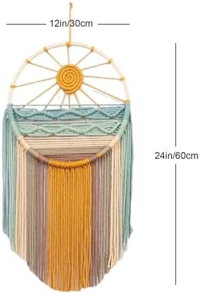 Macrame Curtains Cotton Door Curtains for Privacy and Style