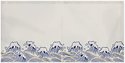 Japanese Style Half Open Doorway Noren Curtain