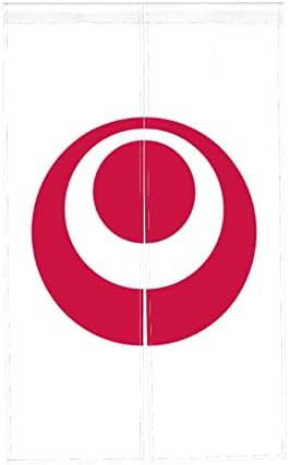 Okinawa Prefecture Flag Curtains for Doorways 34x56in