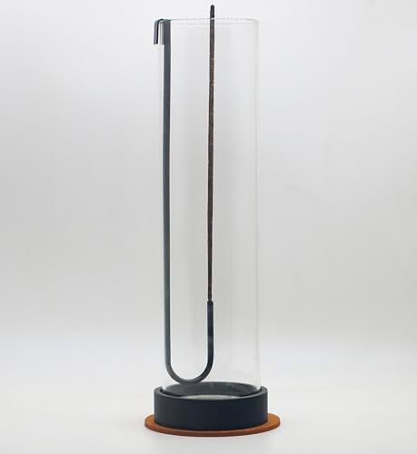 Modern Incense Holder with Glass Ash Catcher