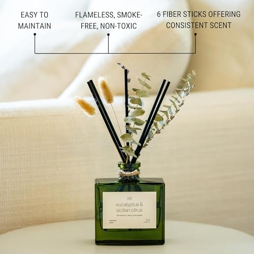 Craft Kin Reed Diffuser with Dried Flowers 5 oz