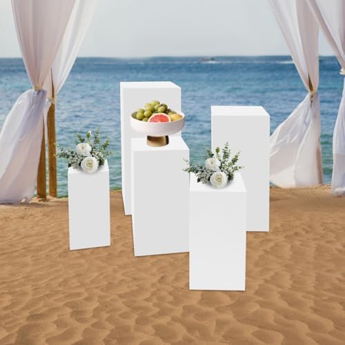 5PCS Metal Pedestal Stands for Party Decorations