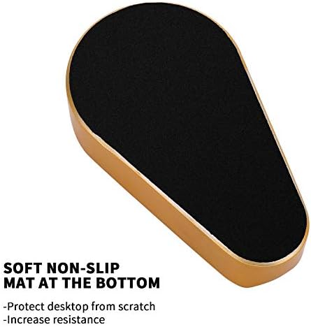 Cigar Travel Ashtray in Gold Metal