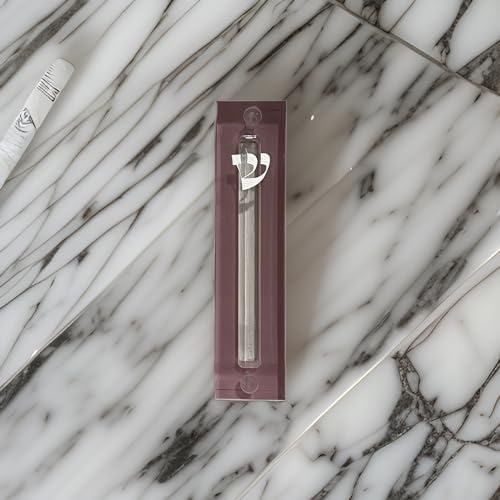 Ready Covers Lucite Mezuzah Case Clear Modern Gift