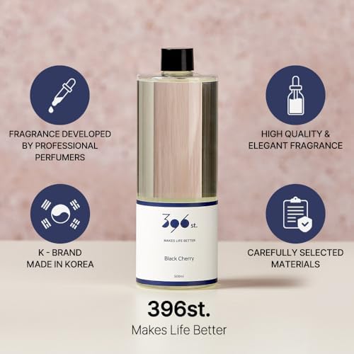 396 St Vanilla Lavender Reed Diffuser Oil Refills 169oz 10 Sticks