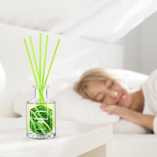 SCENTORINI Citronella Reed Diffuser Set 67 Fl Oz