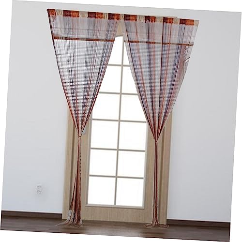 Cabilock Boho Thread Curtains for Bedroom and Living Room