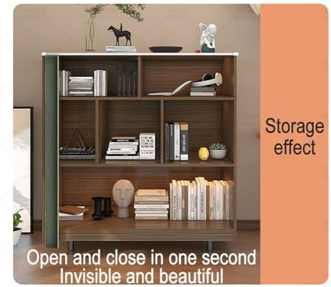 Temporary Door Curtain with Track Rail and Pleated Folds 1