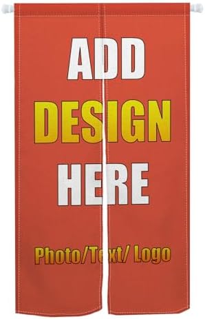 Custom Noren Curtain for Home Decor 335x709 Inches