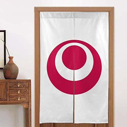 Okinawa Prefecture Flag Curtains for Doorways 34x56in