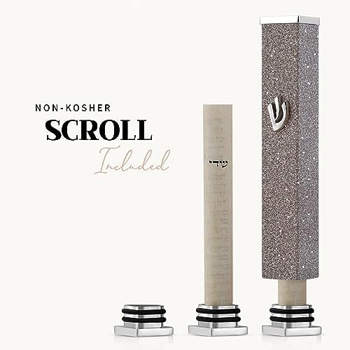 SURI Modern Mezuzah with Self-Stick Case