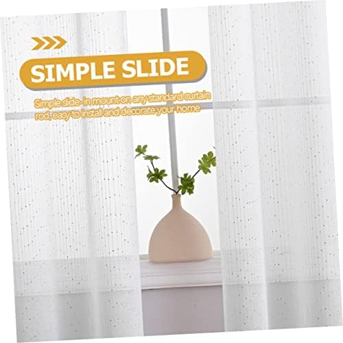 Ciieeo Semi Blackout Curtains for Bedroom and Privacy