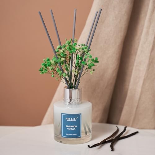 Airkeep Reed Diffuser Set - Cinnamon Vanilla 338 Fl Oz