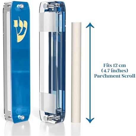 TYLDUM Clear Mezuzah Case for Door