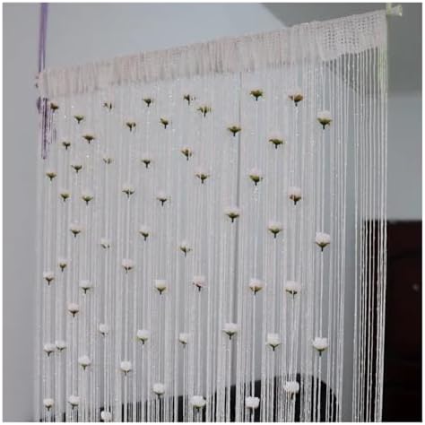 100x200cm Thread Curtain for Elegant Room Division and Decor