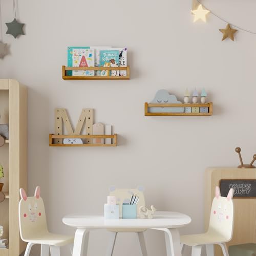 Heimlove Nursery Floating Shelves Set of 2