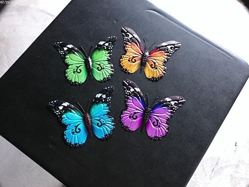 Sunny Barrel Decorative Butterfly Wall Art Set of 4
