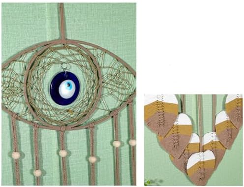 Bohemian Macrame Leaf Wall Hanging Decor
