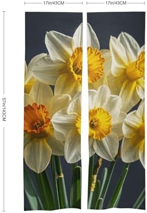 Bouquet of Daffodils Door Cover Curtain 57x17 Inches