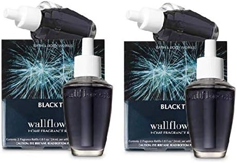 Bath and Body Works 4 Pack Black Tie Wallflowers Refill