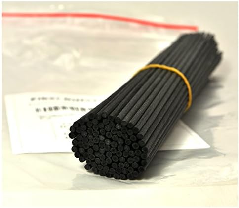 100 Piece Fiber Reed Diffuser Sticks Replacement - Black