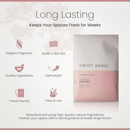 6 Pack Sweet Angel Home Fragrance Sachets