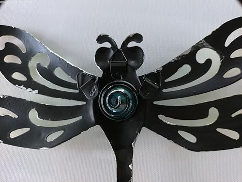 Sunny Barrel Vibrant Metal Dragonfly Wall Decor Set of 3
