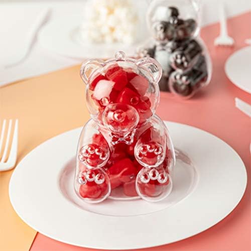 Hammont Tree Ornaments - 9 Pack Acrylic Bear Shaped Christmas Decor