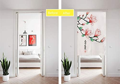 Japanese Noren Door Curtain Cotton Linen Decor