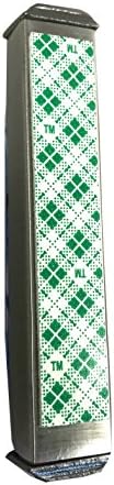 Sparkling Art Glass Mezuzah with Opal Blue Design