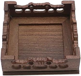 Traditional Craft Wooden Display Stand 4x4 Inch Pedestal