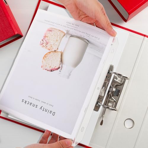 40 Pcs 3 Hole Magazine Holders for Storage and Organization