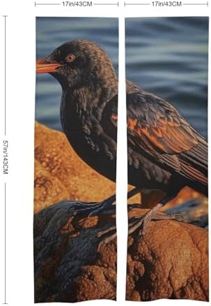 Japanese Noren Bird Door Curtain 34x57 Partition Tapestry