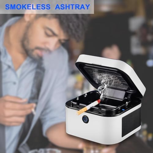 SHD Multifunctional Smokeless Ashtray with HEPA Filter