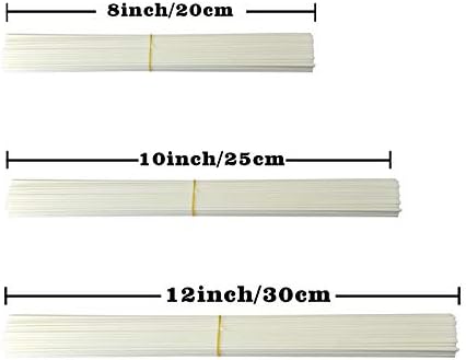 100 Pieces Fiber Reed Diffuser Sticks 10 x 3mm White