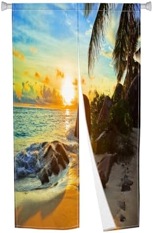 Leowefowa Japanese Noren Door Curtain 335x472 Inches
