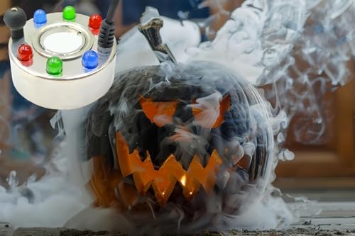 Halloween Party Mist Maker with 6 LED Lights